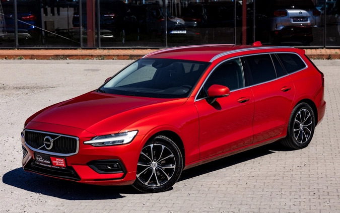 Volvo V60 cena 85900 przebieg: 156072, rok produkcji 2018 z Zbąszynek małe 781